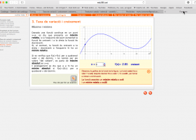 Taxa de variació i creixement: màxims i mínims | Recurso educativo 751667