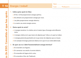 Energia i treball | Recurso educativo 747755