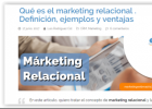 Marketing relacional | Recurso educativo 768943