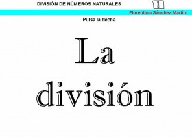 DIVISIÓ DE NOMBRES NATURALS | Recurso educativo 772233