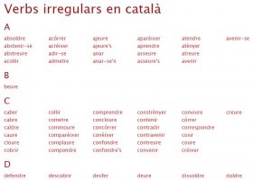 Verbs irregulars | Recurso educativo 777521