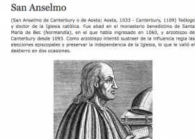 Sant Anselm | Recurso educativo 787785