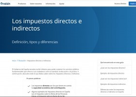 Impuestos directos e indirectos | Recurso educativo 7903423