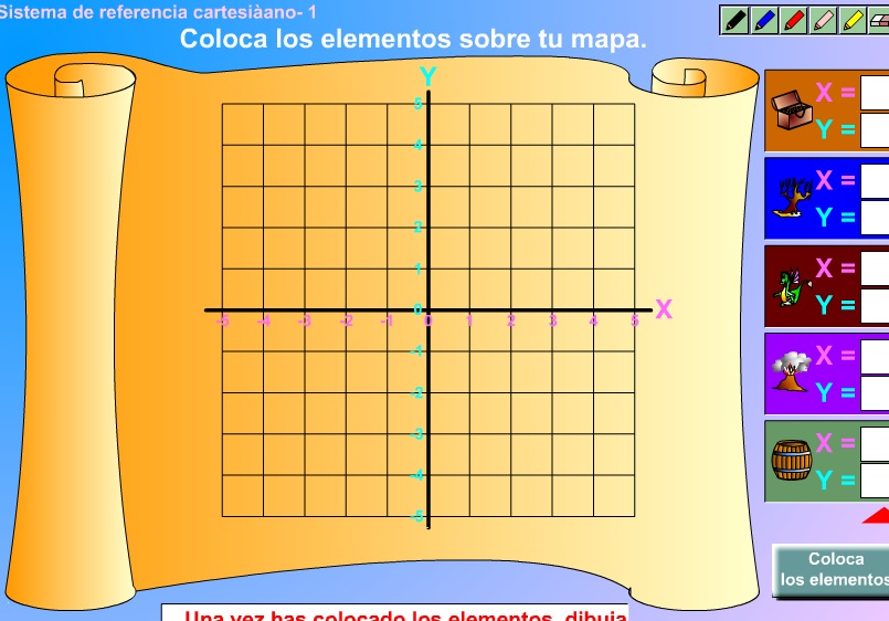 El sistema de referencia cartesiano | Recurso educativo 37304