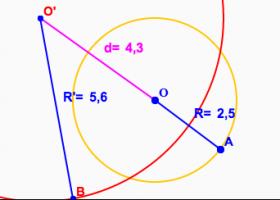 Posició relativa de 2 circumferències | Recurso educativo 731144