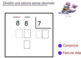 Fem divisions sense decimals | Recurso educativo 731386