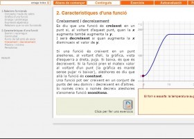 Característiques d'una funció: creixement i decreixement | Recurso educativo 748710