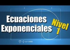 Ecuaciones Exponenciales Ejercicios Resueltos - Nivel 1 | Recurso educativo 771030